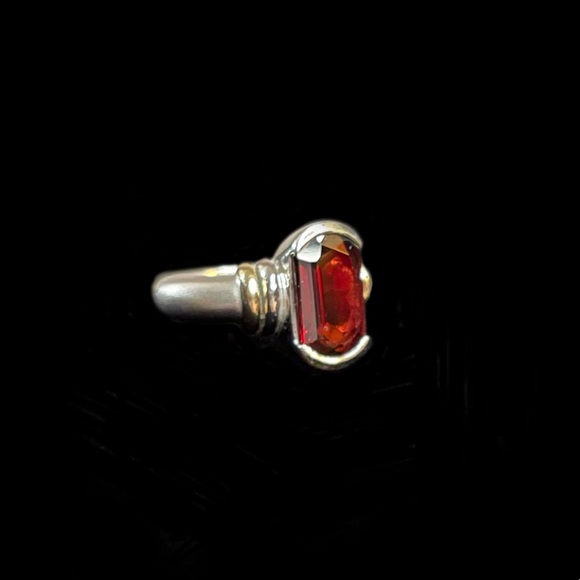 Garnet Vermeil Ring - Picture 4 of 10